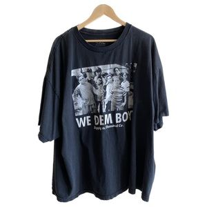 Supply And Demand Graphic T-Shirt Size 4XL Pre-Shrunk Cotton - Black